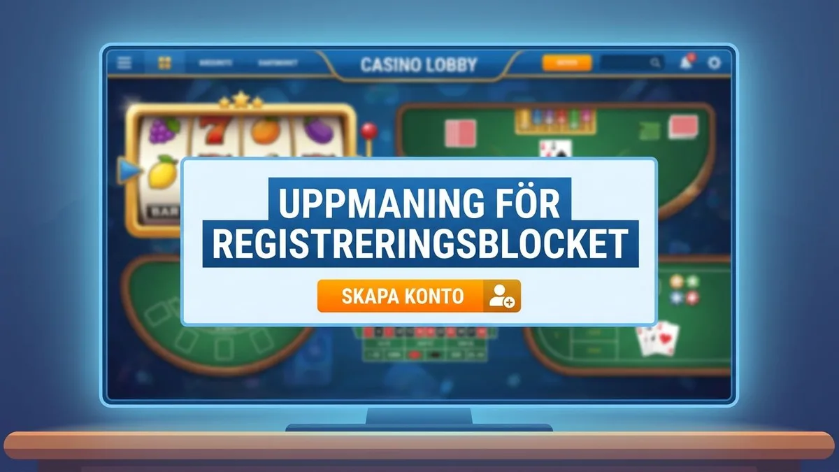 Registrera dig med bonus